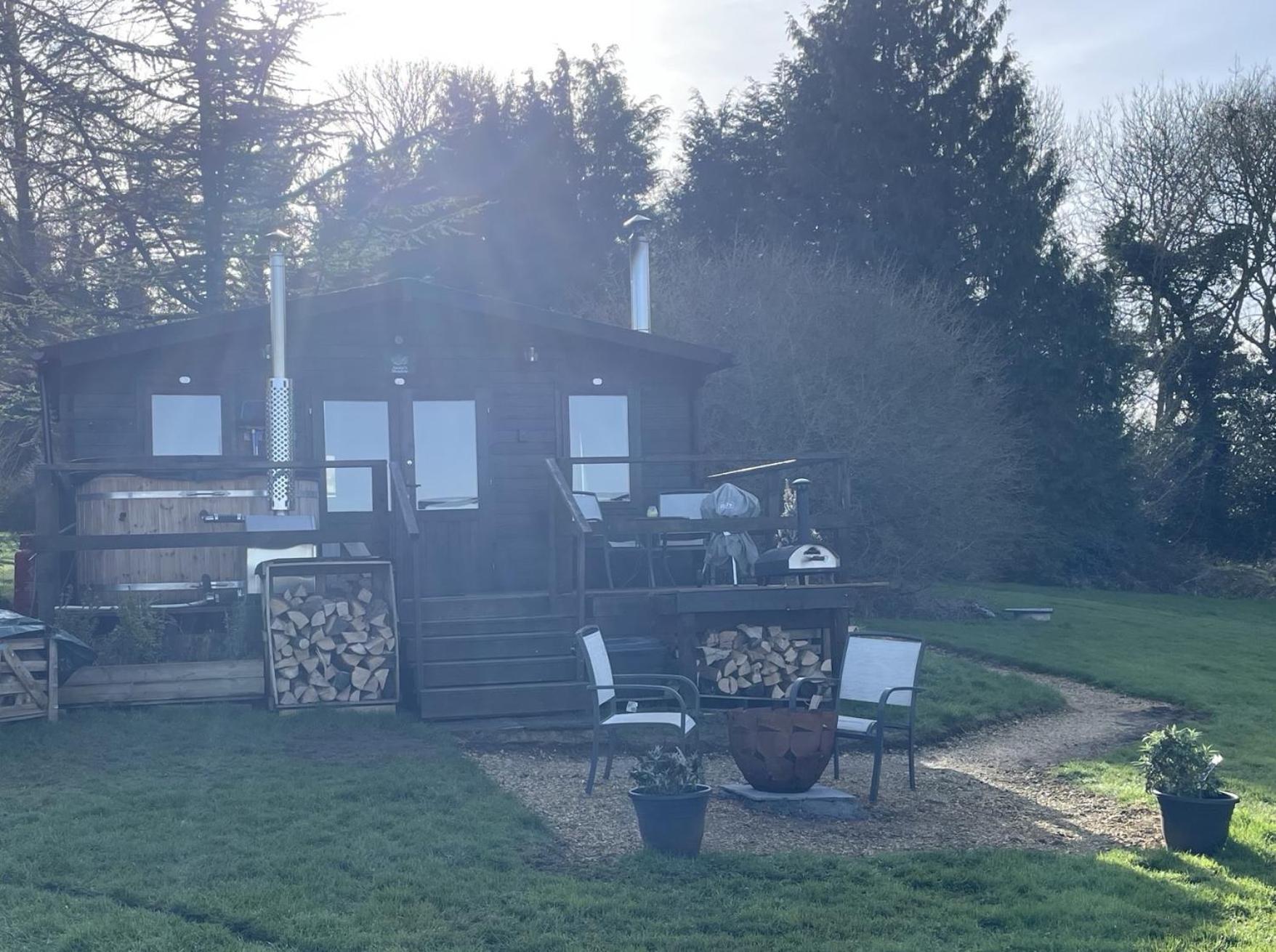 Cosy Cabin In Annie'S Meadow West Meon Exteriör bild
